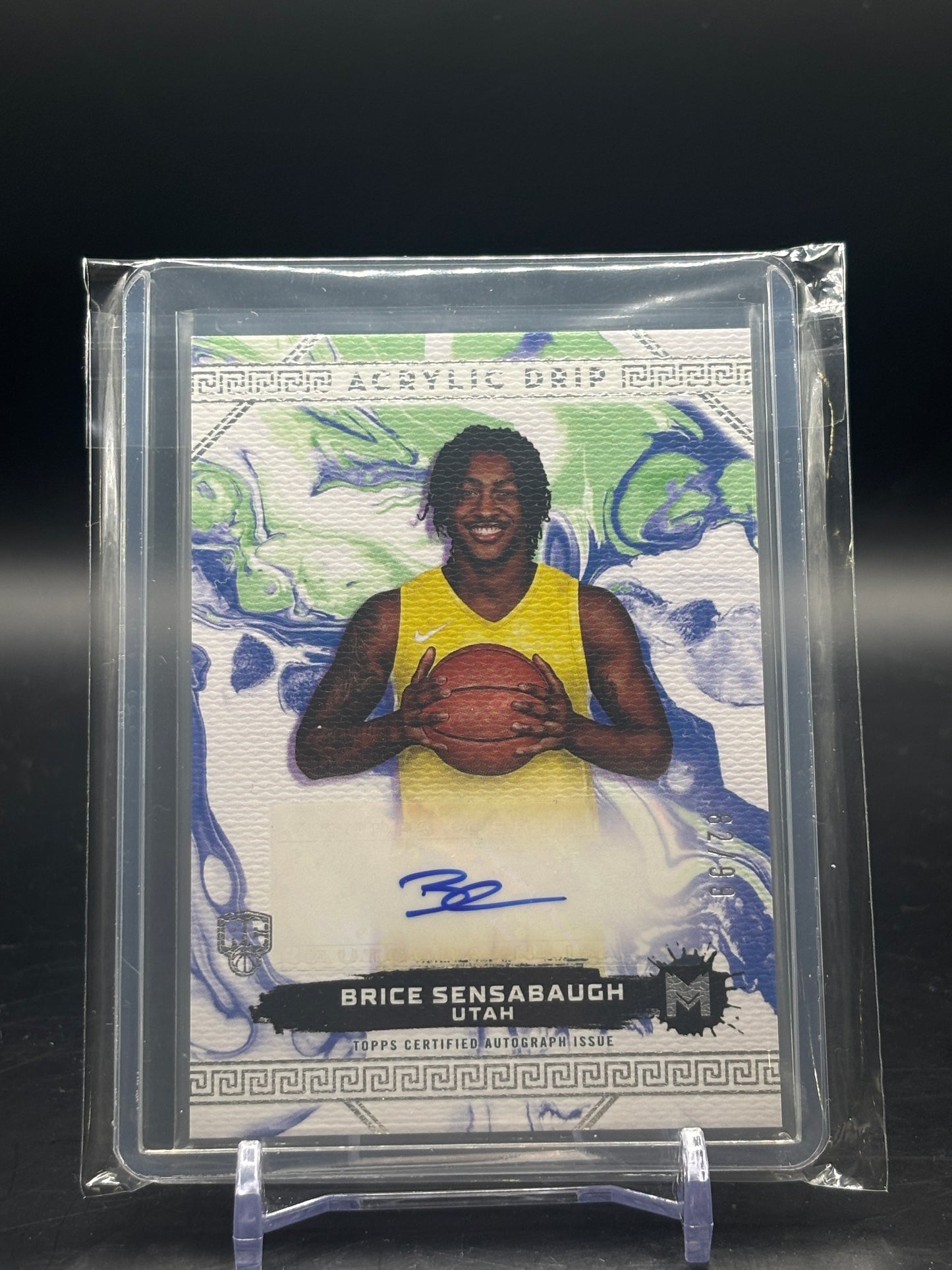 2024 Topps Motif Brice Sensabaugh Auto 82/99 RC