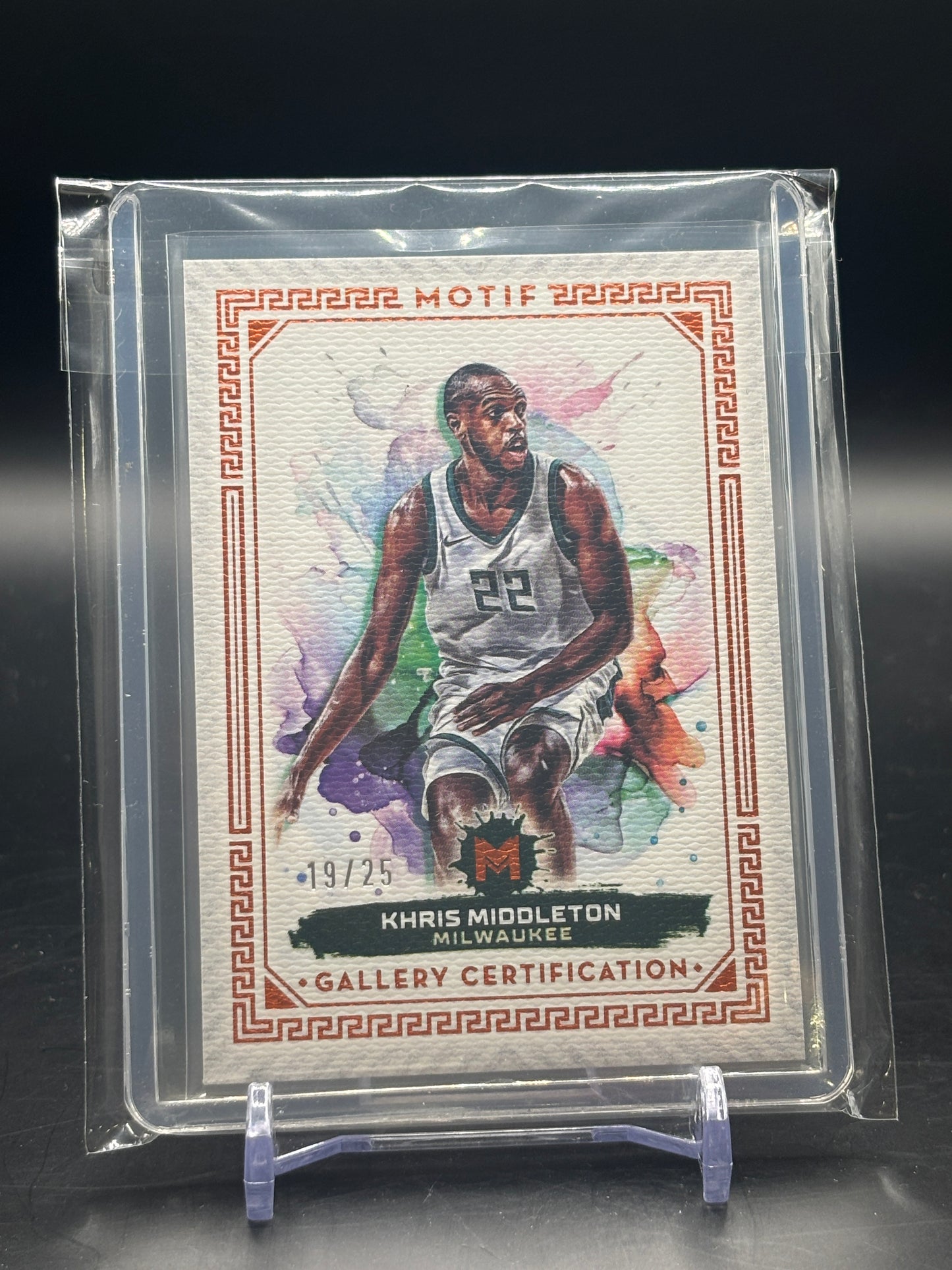 2024 Topps Motif Khris Middleton Orange 19/25