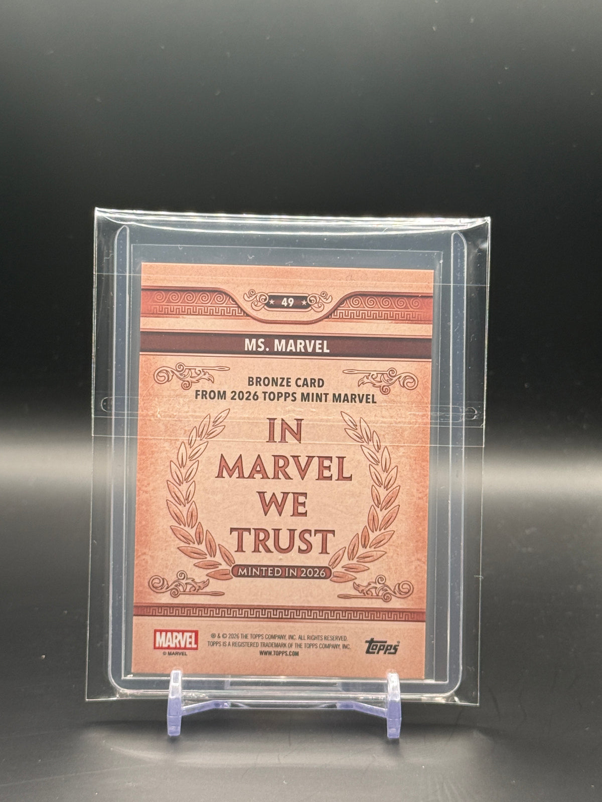 2026 Topps Mint Marvel Ms. Marvel