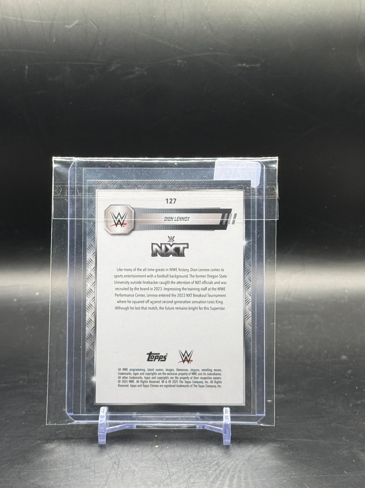 2025 Topps Chrome WWE Dion Lennox 088/240