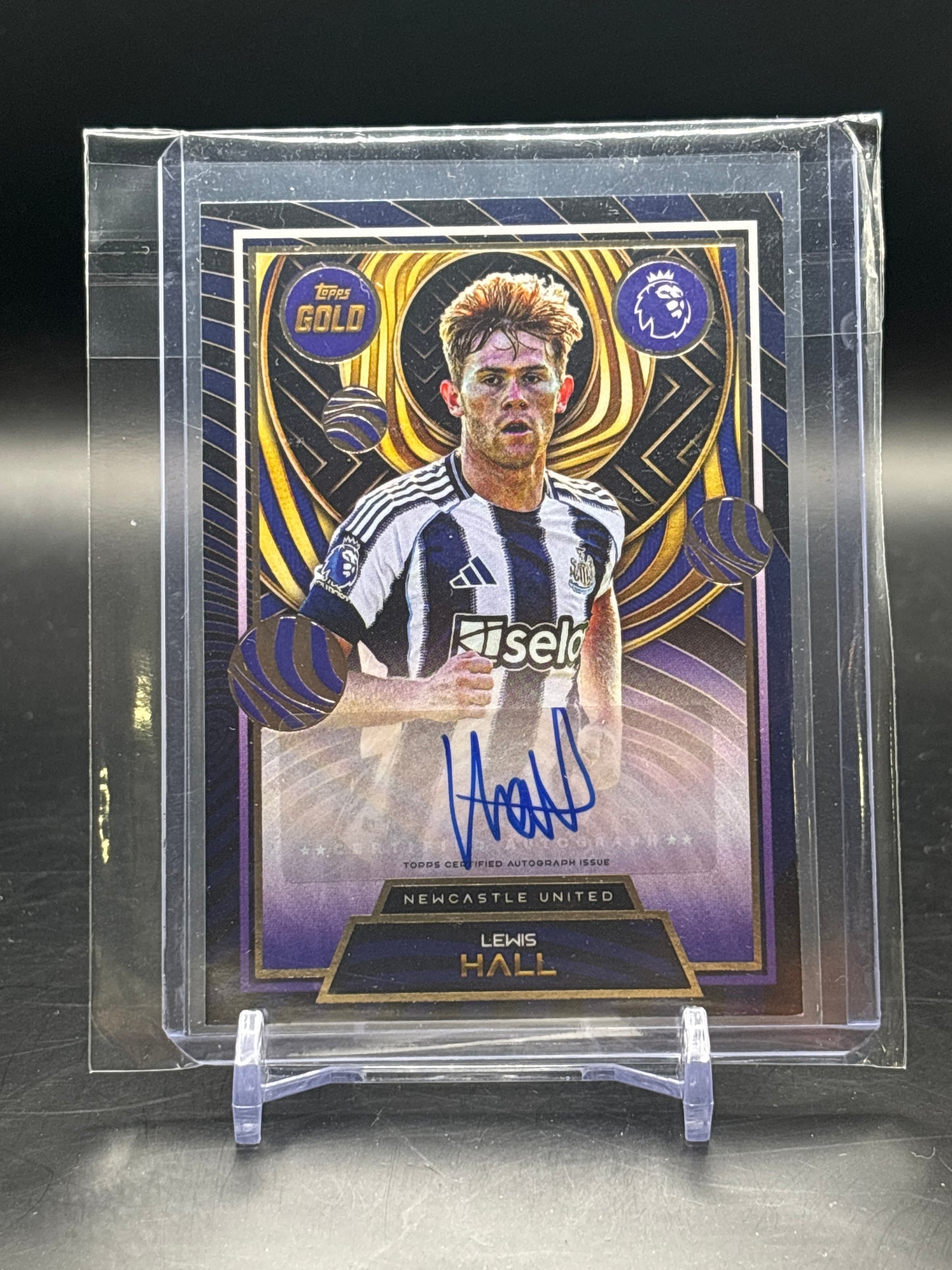 2025 Topps Gold PL Lewis Hall Car