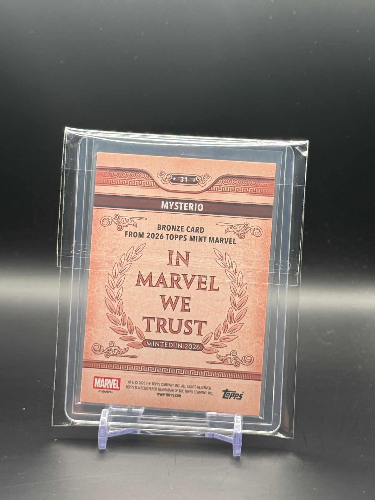2026 Topps Mint Marvel Mysterio