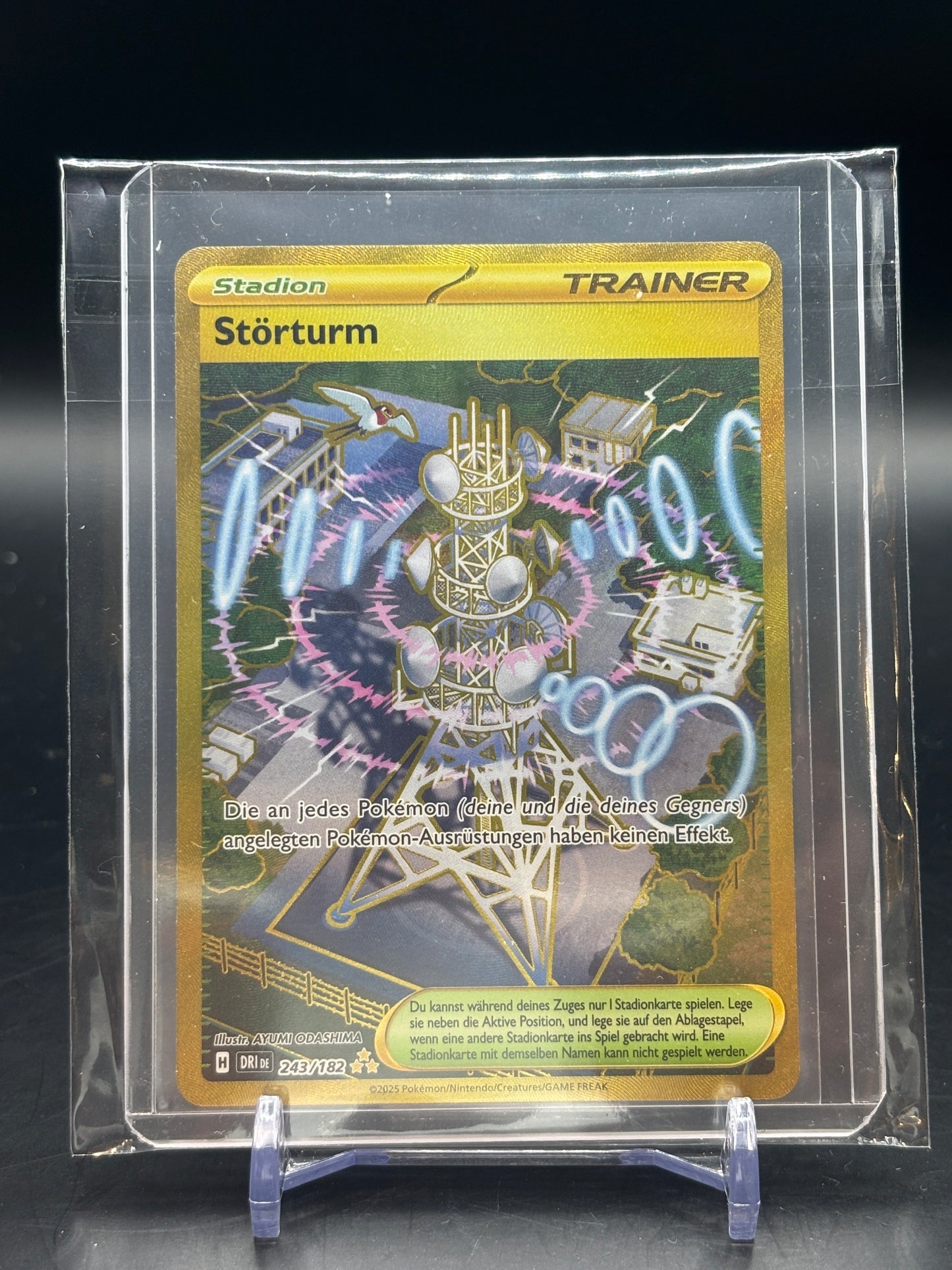 Pokemon Eternal Rivals Disruption Tower Secret Rare 243/182