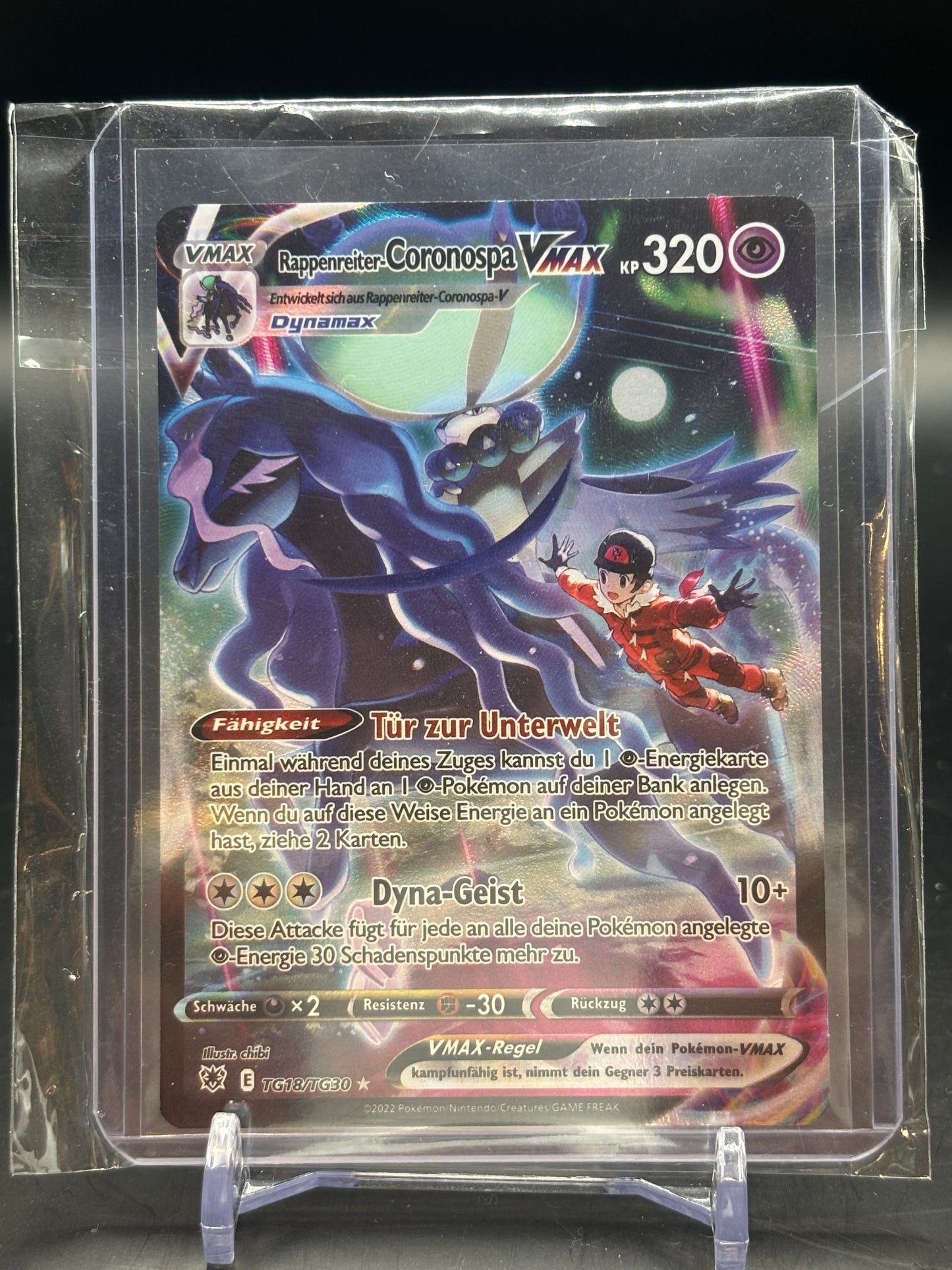 Pokemon Astralglanz Rappenreiter-Coronospa VMax TG18/TG30