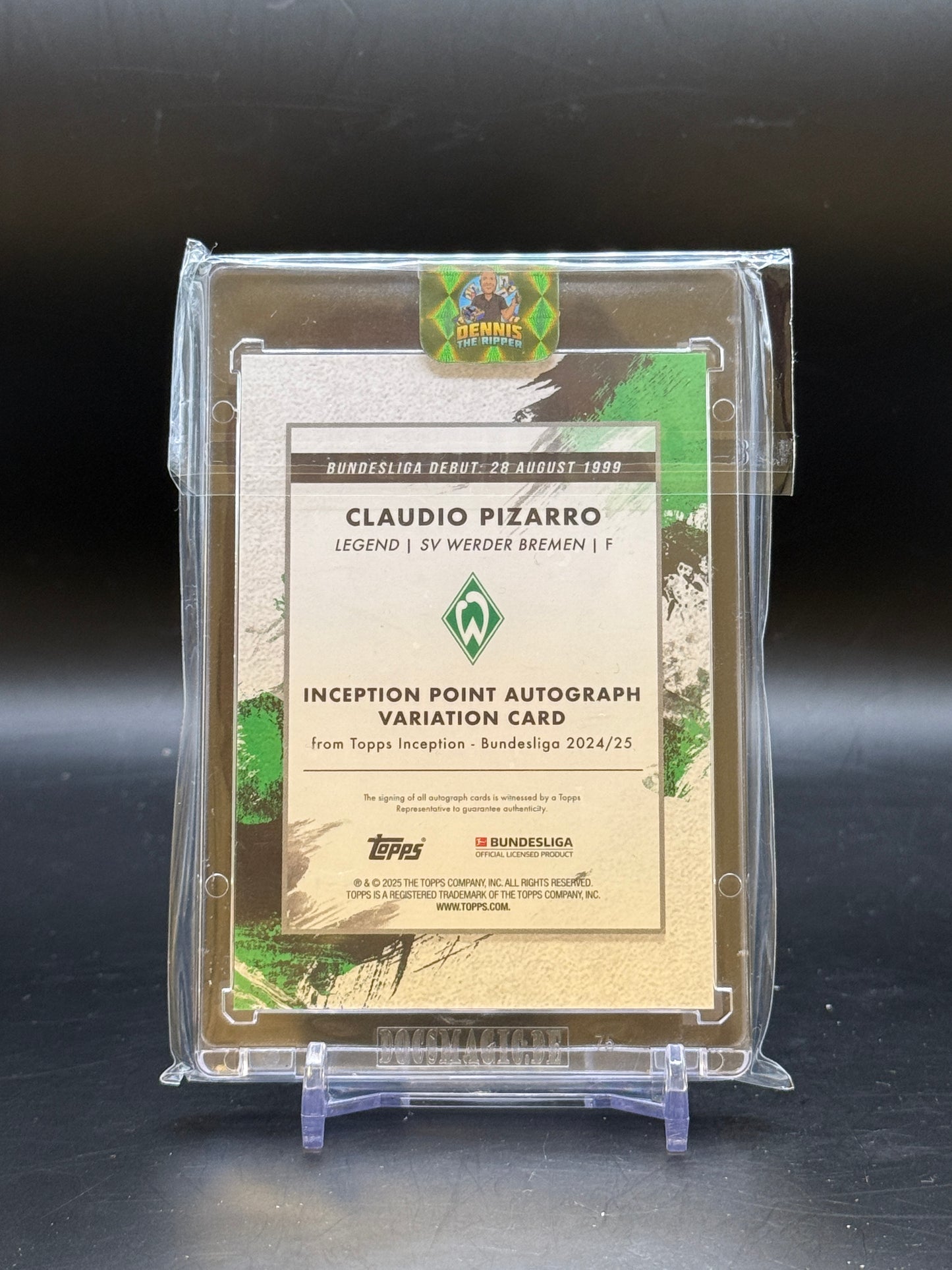 2024/2025 Topps Inception Bundesliga Claudio Pizarro Auto 06/10