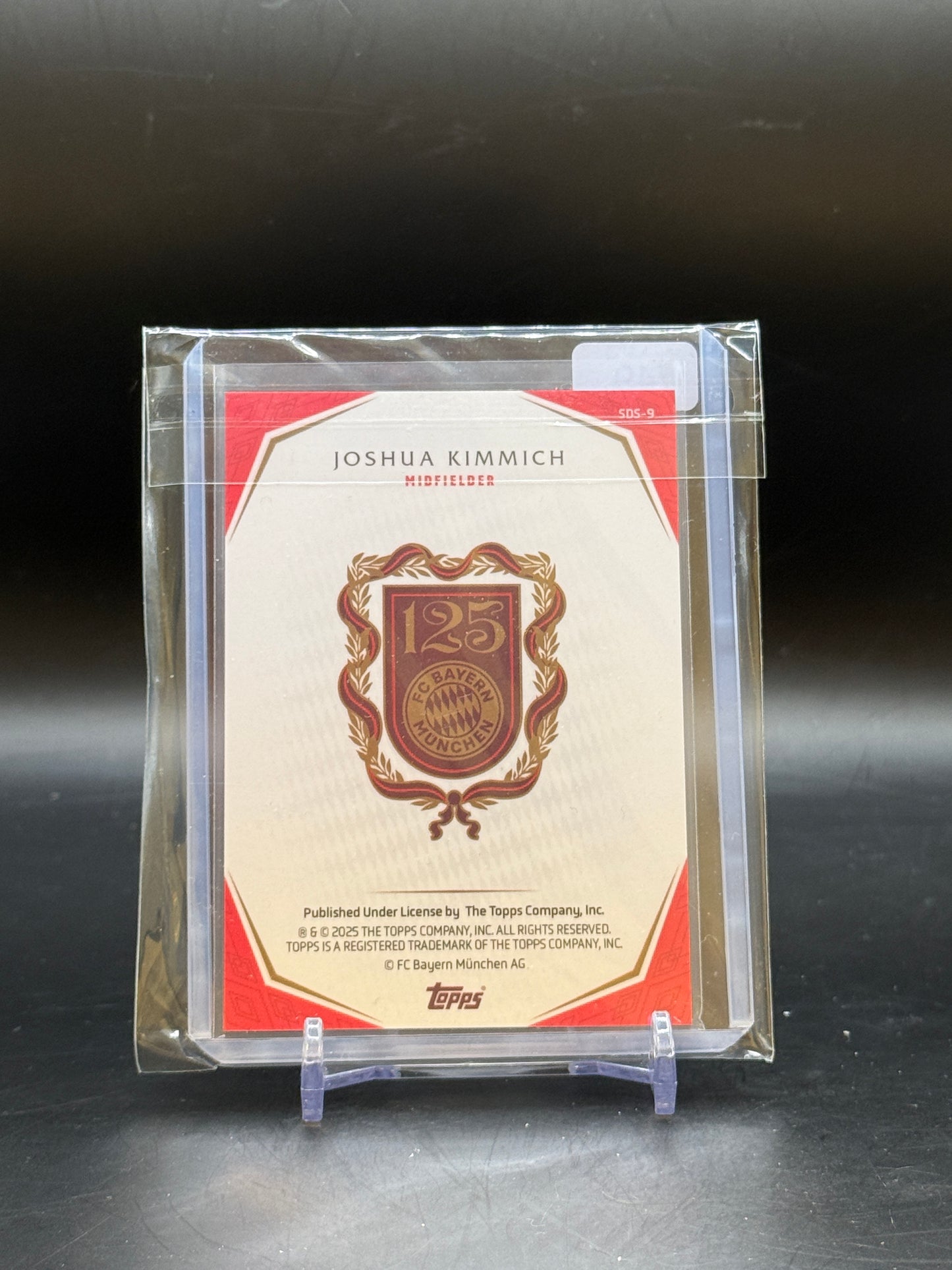 2025 Topps FC Bayern München 125 Jahre Joshua Kimmich 33/49