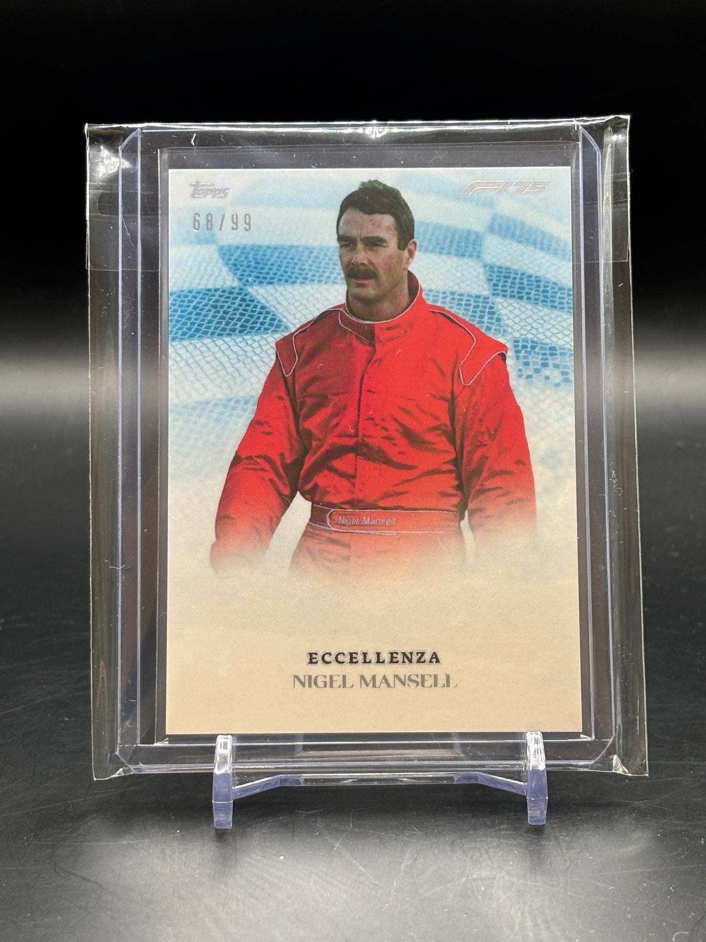 2025 Topps Eccellenza Nigel Mansell 68/99