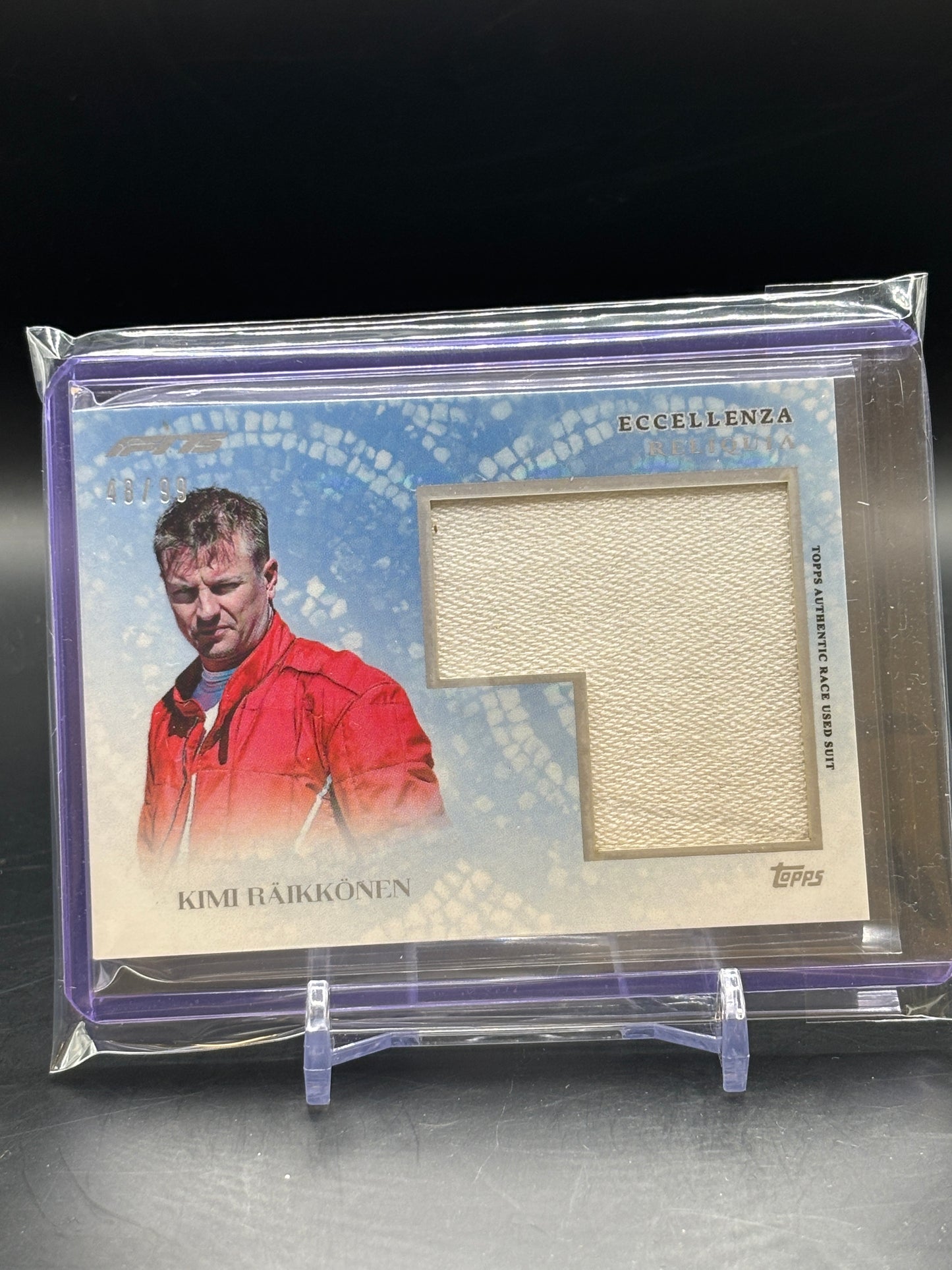 2025 Topps Eccellenza Kimi Räikkönen Patch 48/99