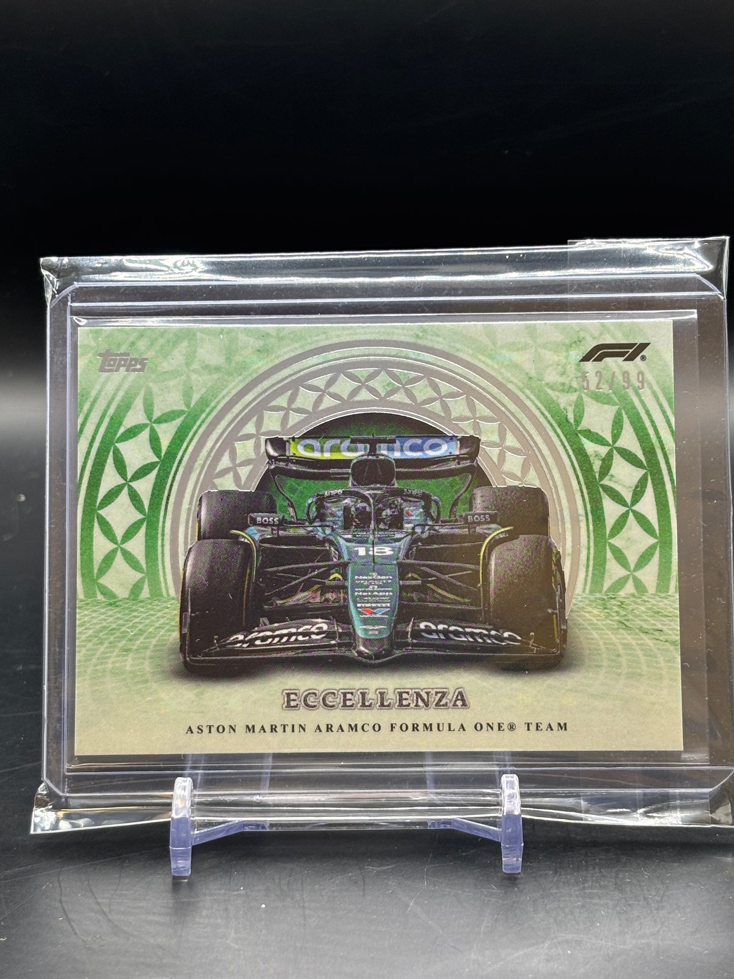 2024 Topps Eccellenza Aston Martin Macchina Da Corsa 52/99
