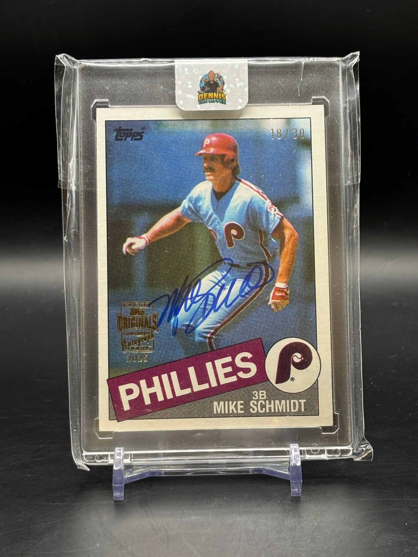 2025 Topps Archives Mike Schmidt Auto 18/30