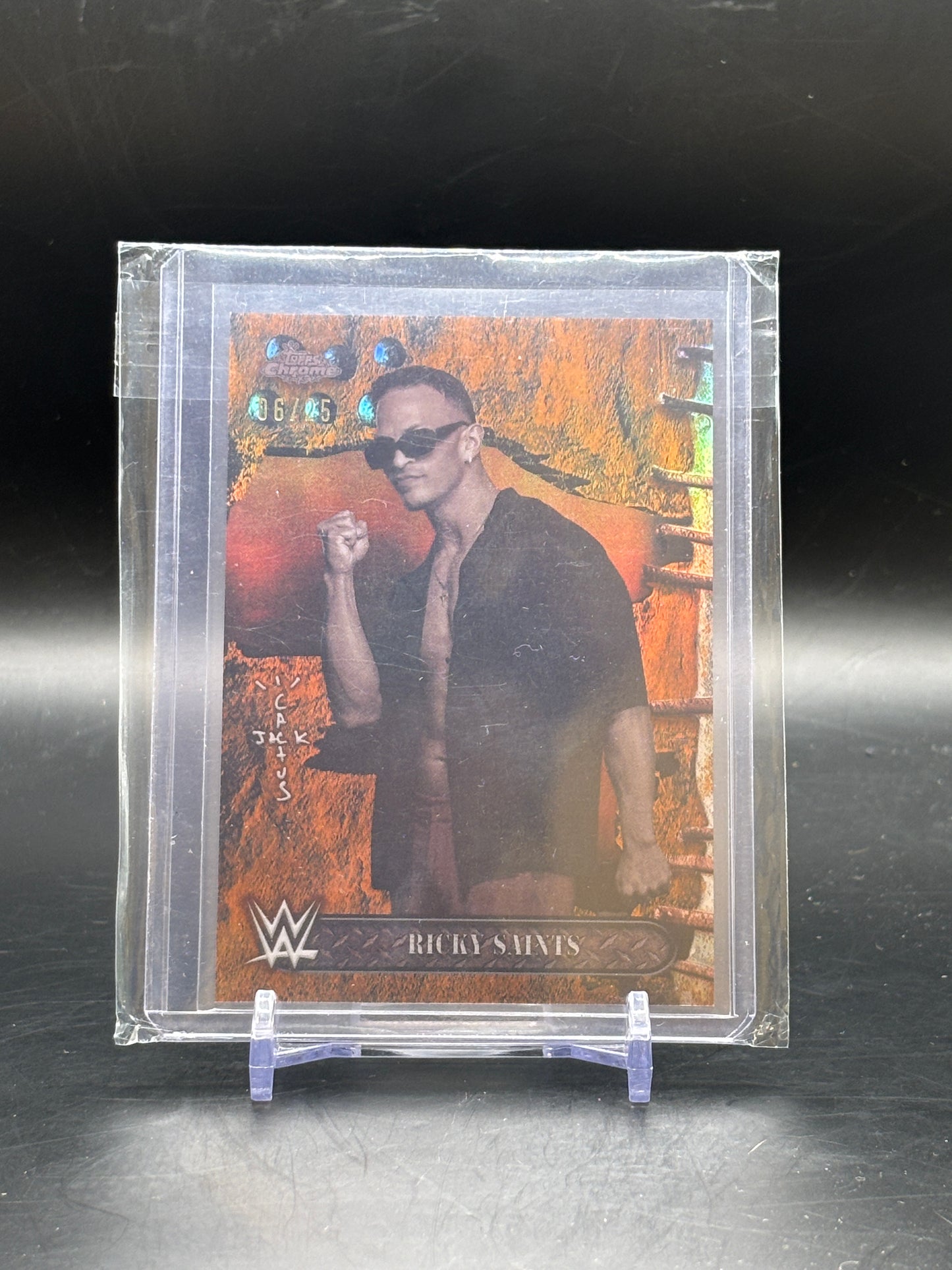 2025 Topps Cactus Jack Chrome Ricky Saints Orange 06/25