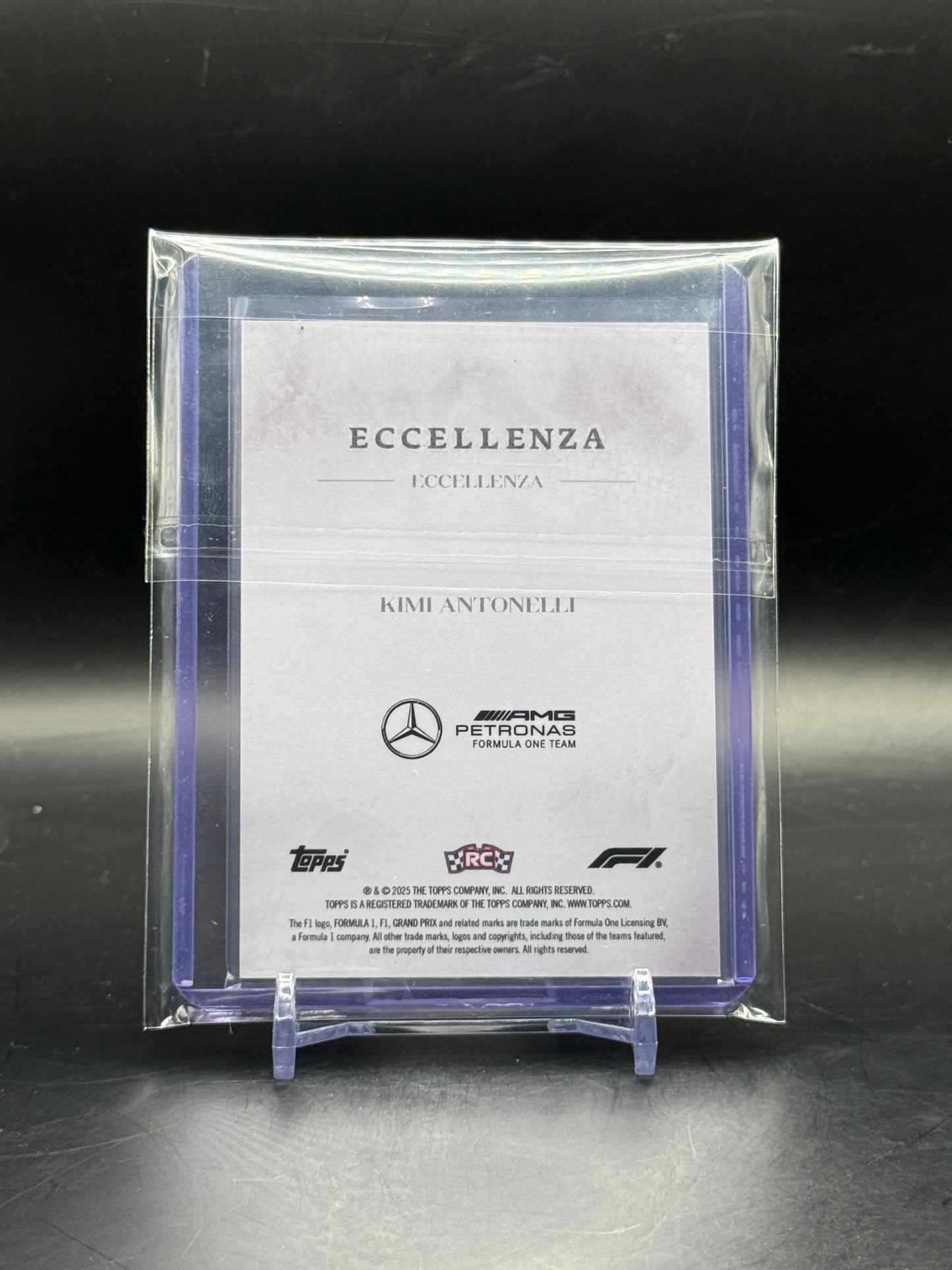 2025 Topps Eccellenza F1 Kimi Antonelli 38/75