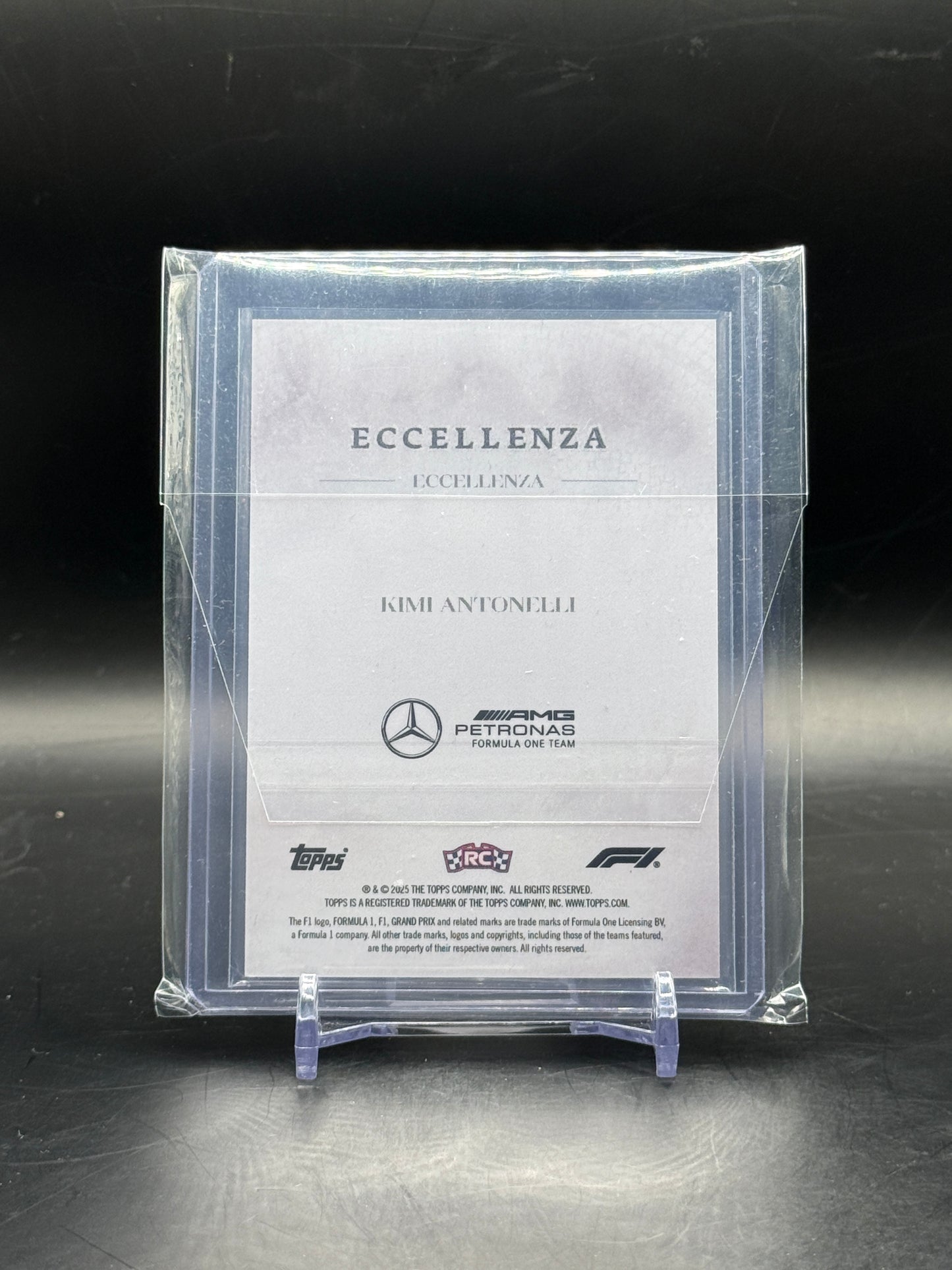 2025 Topps Eccellenza F1 Kimi Antonelli 42/99