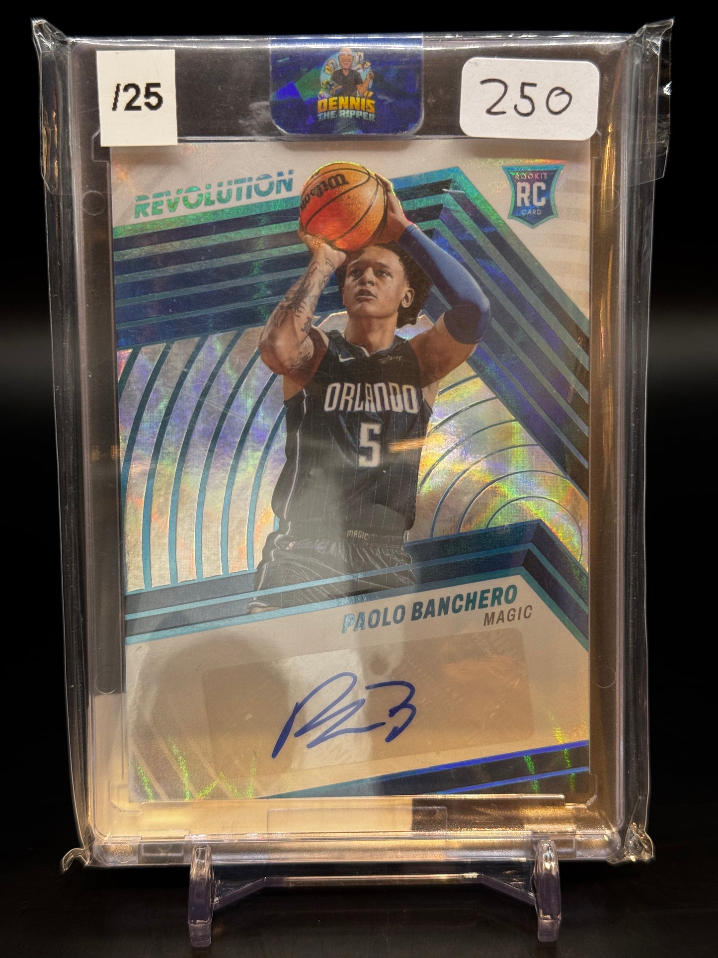 2022/23 Panini America Revolution Paolo Banchero Infinite /25 Auto RC