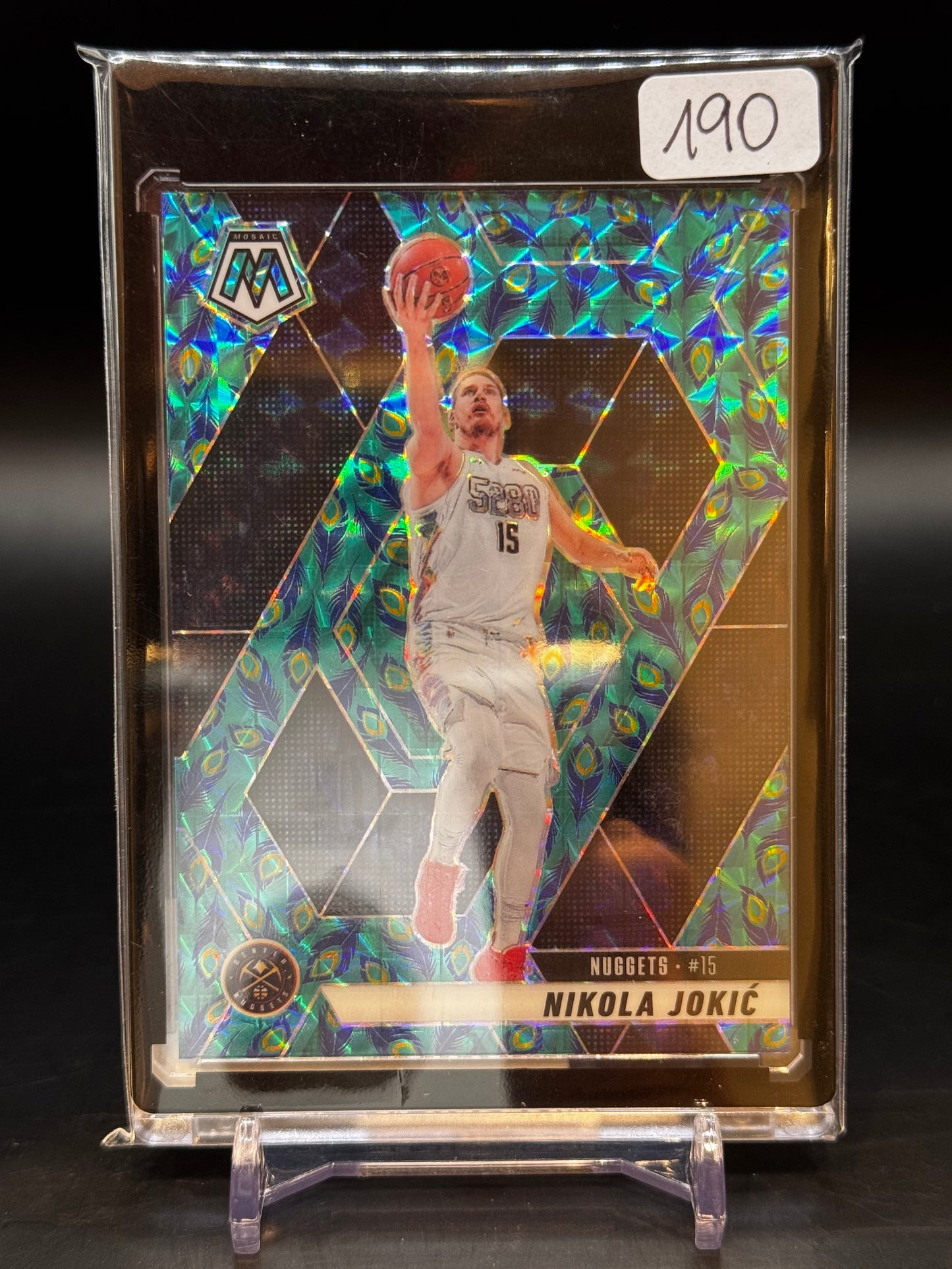 2024/25 Panini America Mosaic Nikola Jokic Peacock