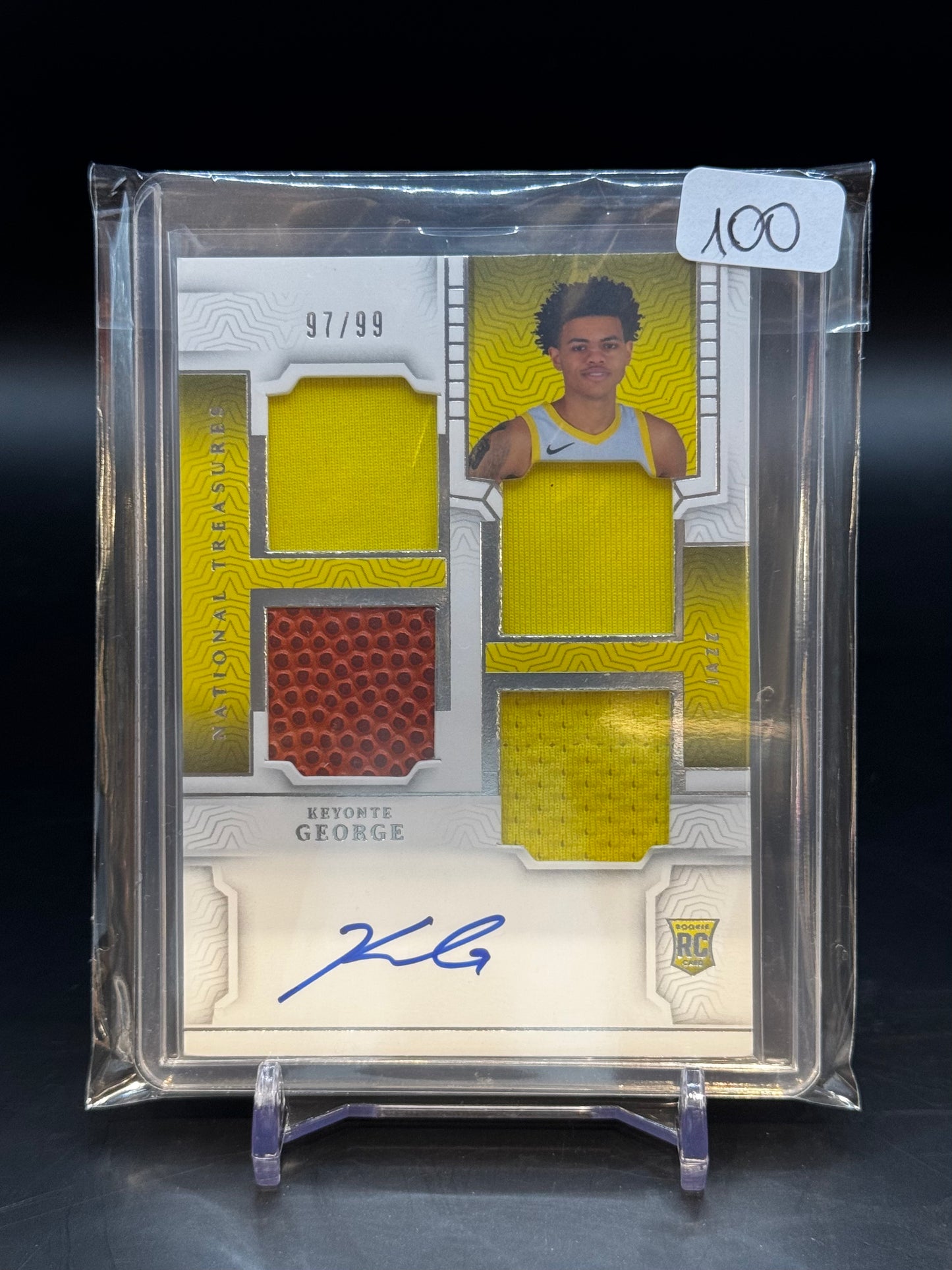 2023/24 Panini National Treasures Keyonte George RPA /99