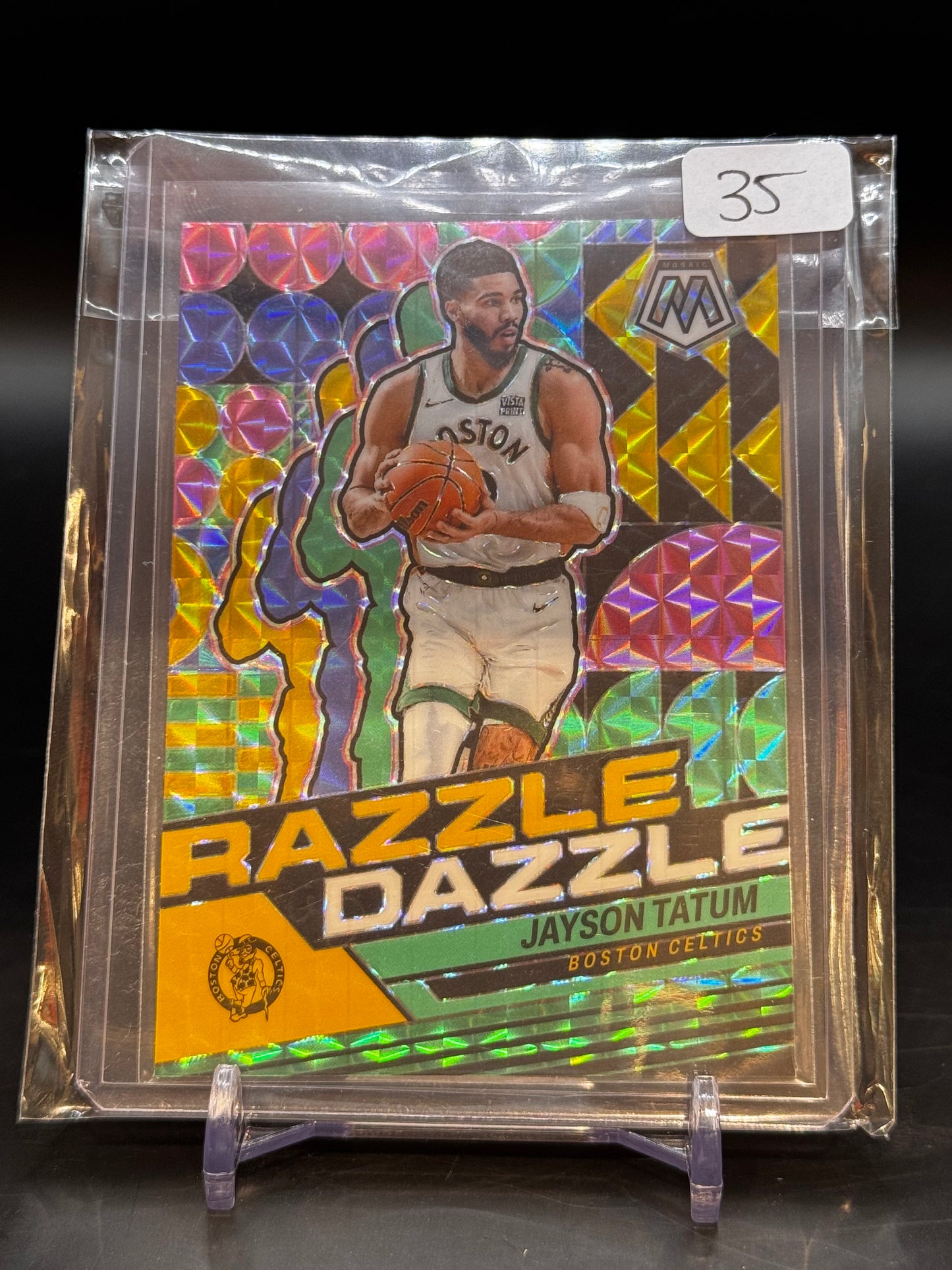2023/24 Panini Mosaic Jayson Tatum Razzle Dazzle SP