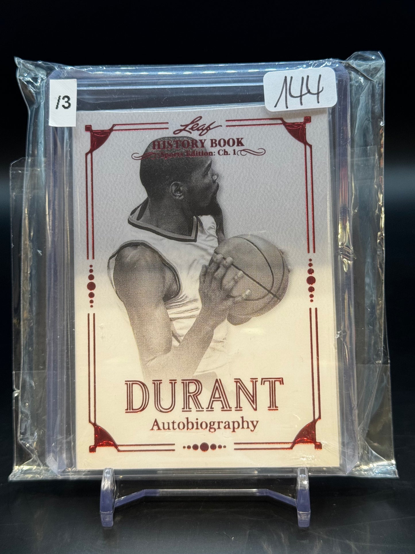 2023 Leaf History Book SE Vol 1 Kevin Durant Auto Book /3