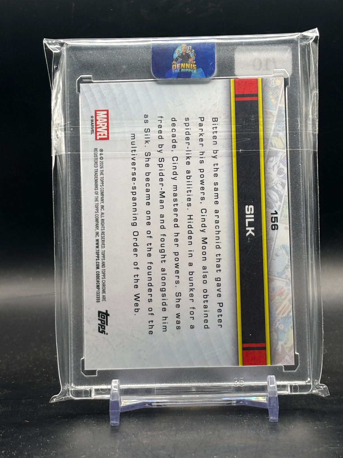 2026 Topps Marvel Comics Sapphire Silk Black 08/10