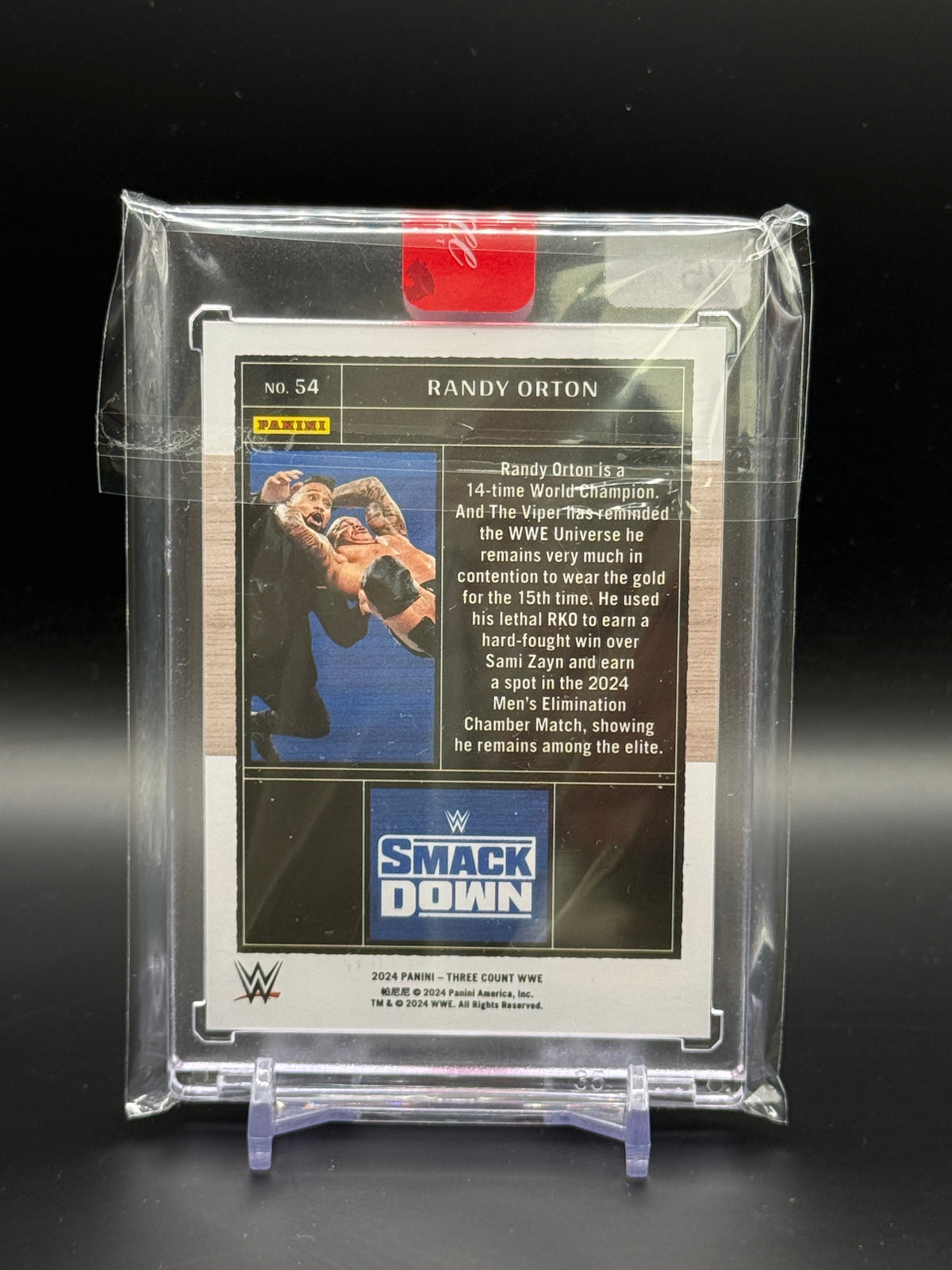 2024 Panini Three Count WWE Randy Orton Green 2/5
