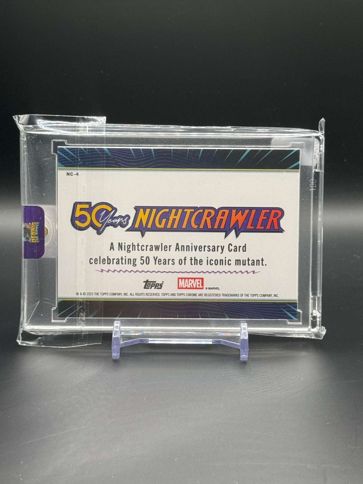 2025 Topps Chrome Marvel Nightcrawler 50 Years 04/20