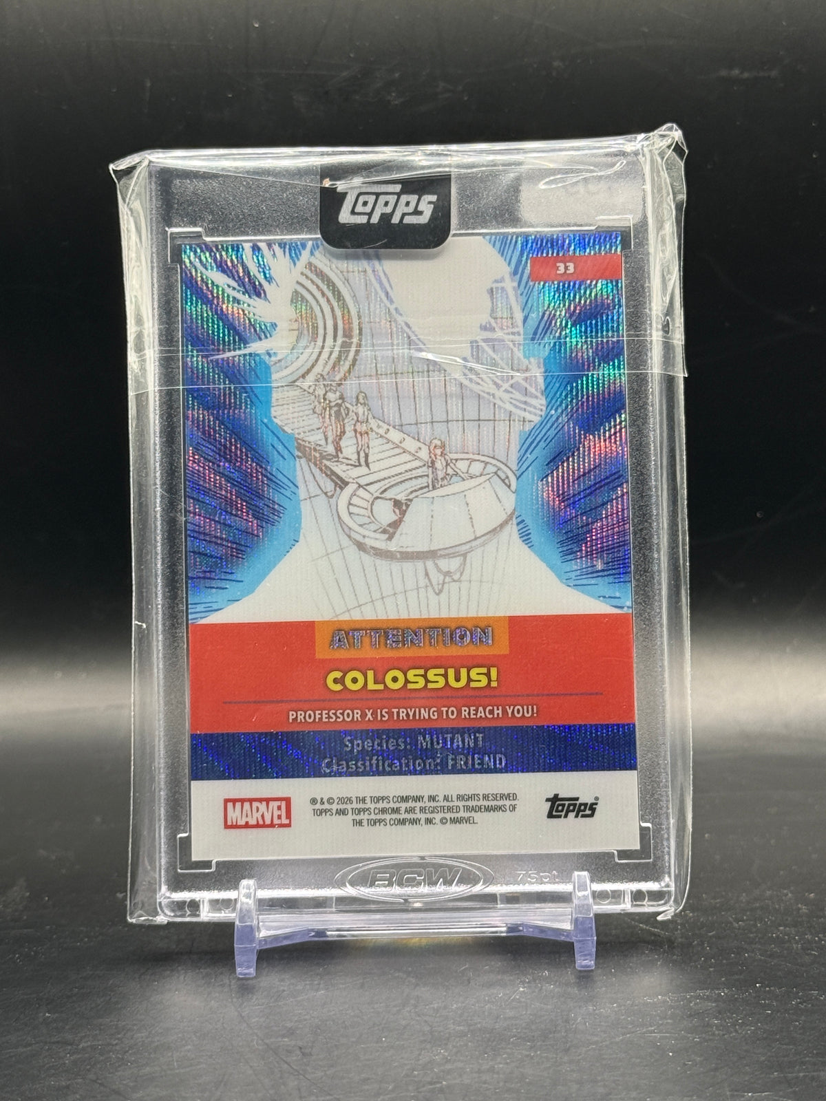 2026 Topps Marvel Mint Colossus Refractor 65/99
