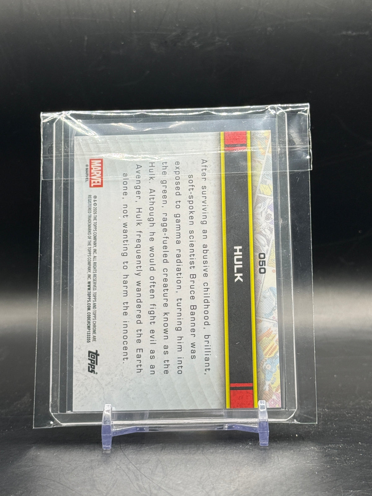 2026 Topps Marvel Chrome Sapphire Hulk