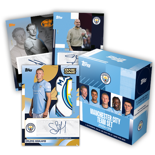 2024/25 Topps Manchester City Team Set