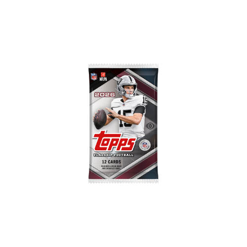 2026 Topps Flagship Football Hobby Pack