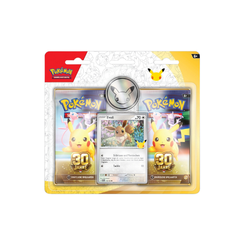 Pokemon 30 Jahre 2 - Pack Blister DE