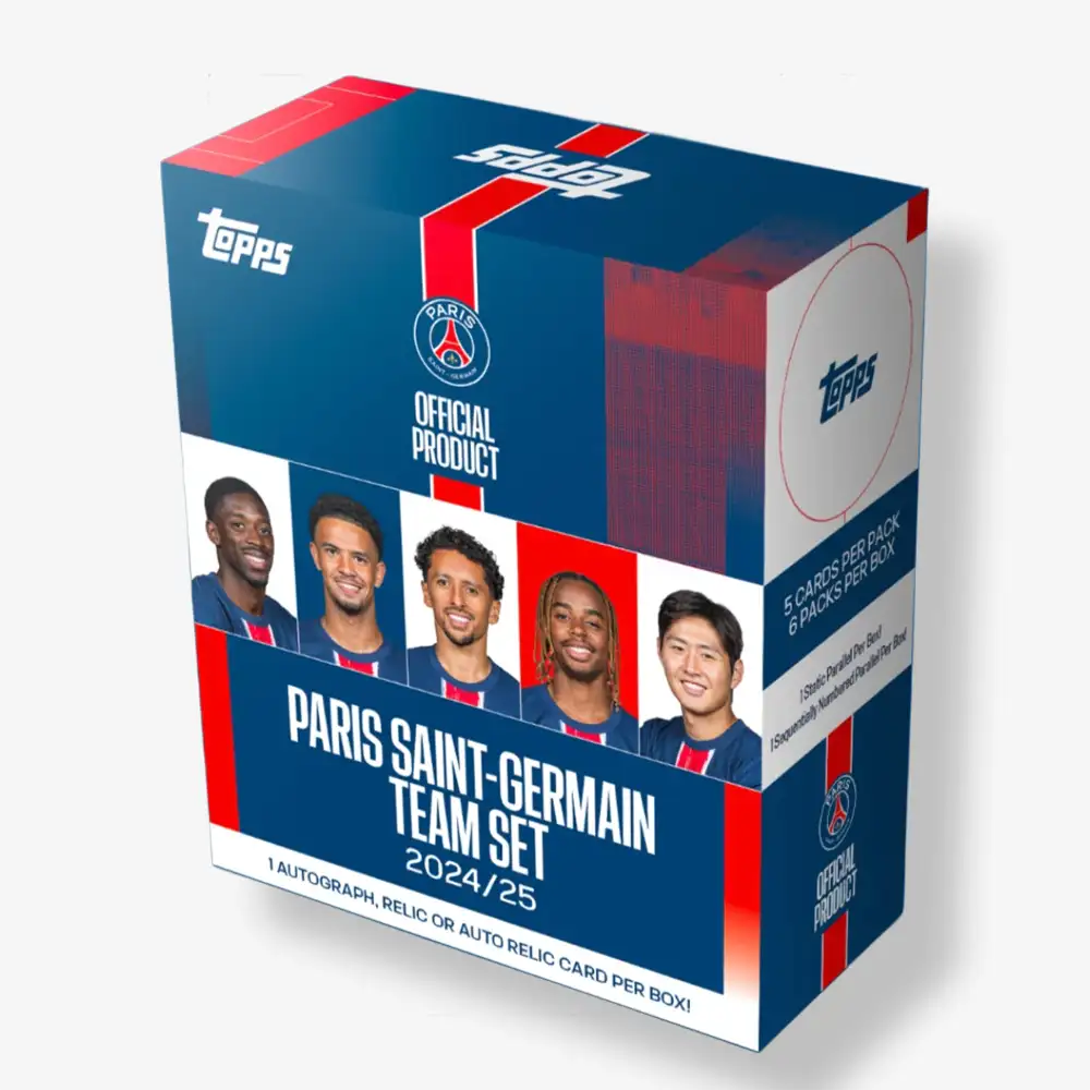 2024/25 Topps Paris Saint-Germain Team Set