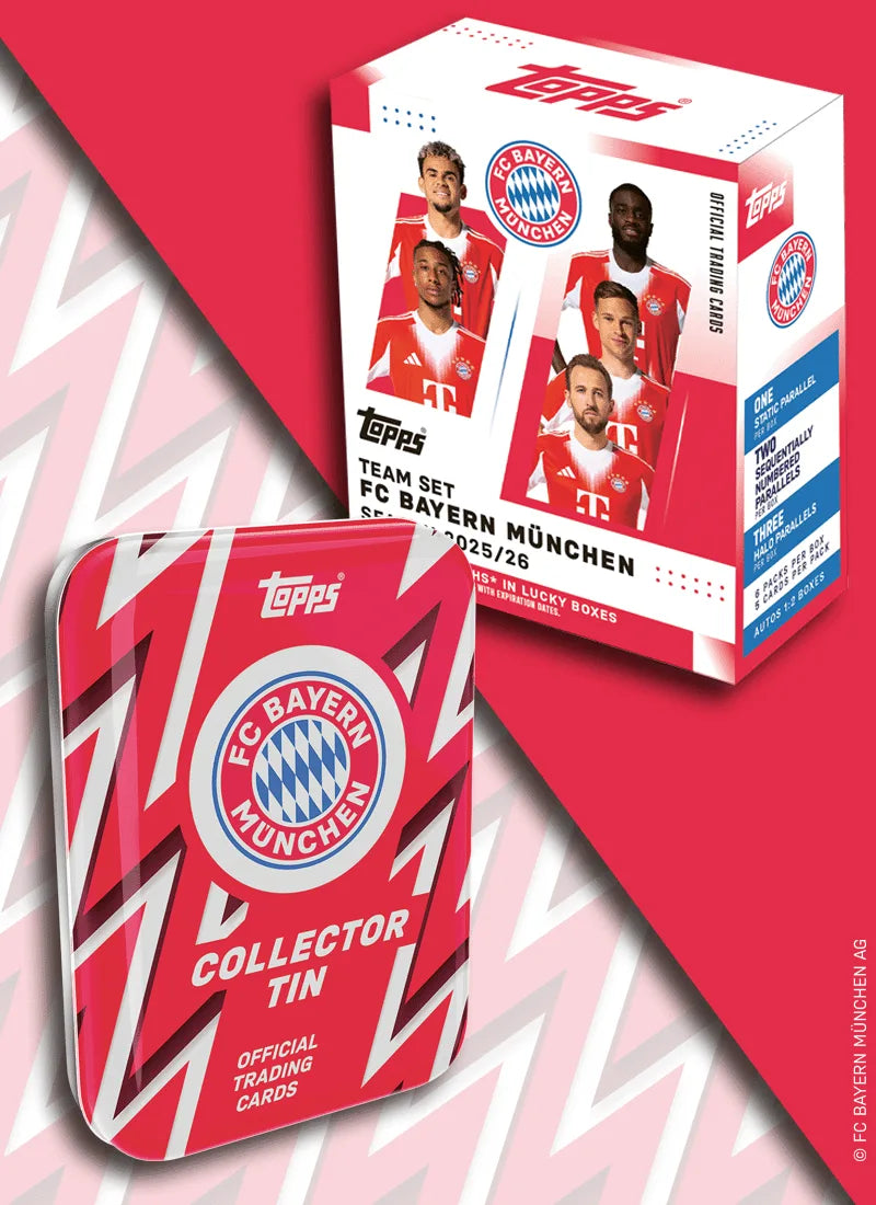 2025-2026 Topps FC Bayern München Collector Tin