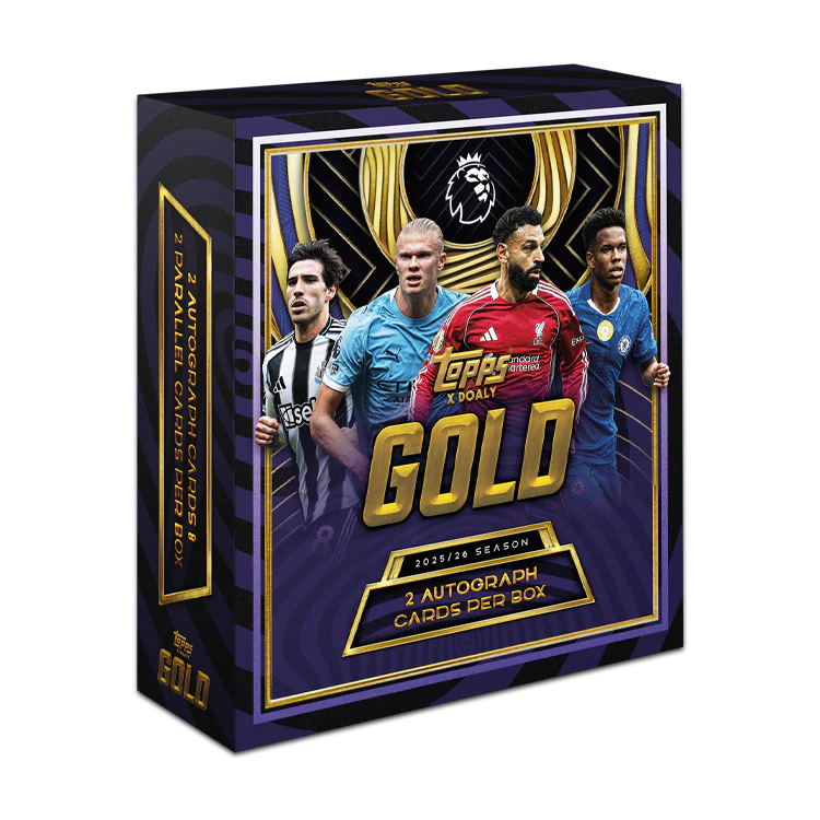 2025-26 Topps Gold Premier League Hobby Box