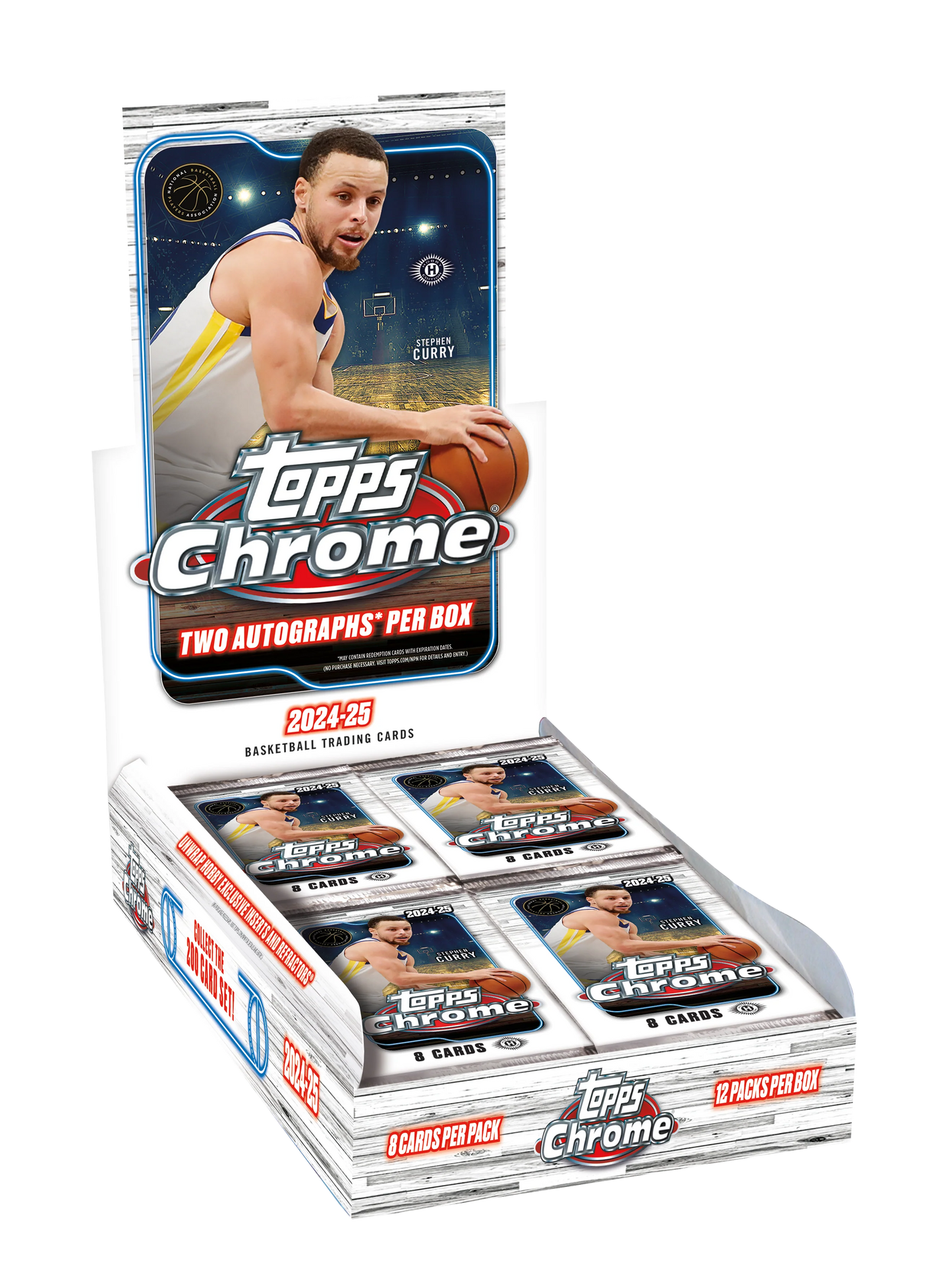 2024/25 Topps Chrome Basketball Hobby Box