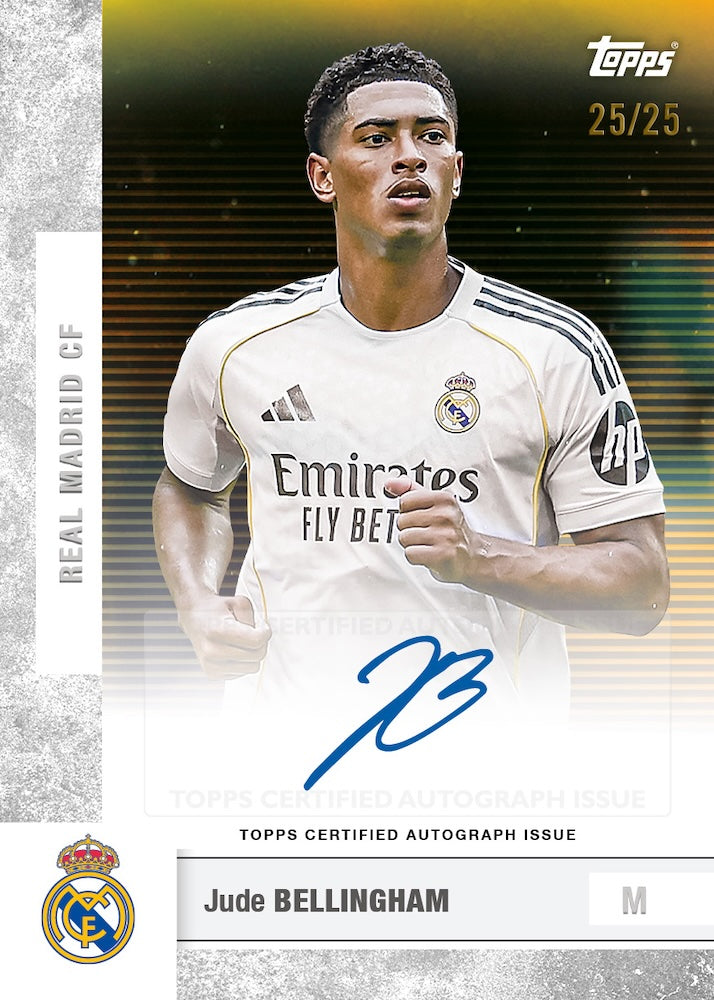 2025-26 Real Madrid Team Set x Collectors Tin Soccer Bundle