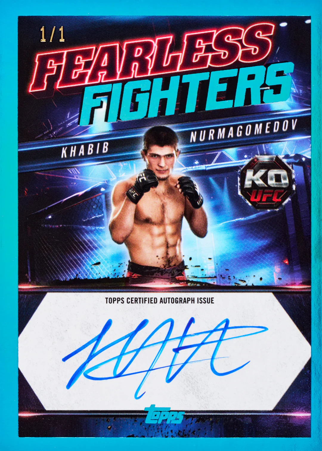 2025 Topps UFC Knockout Hobby Box
