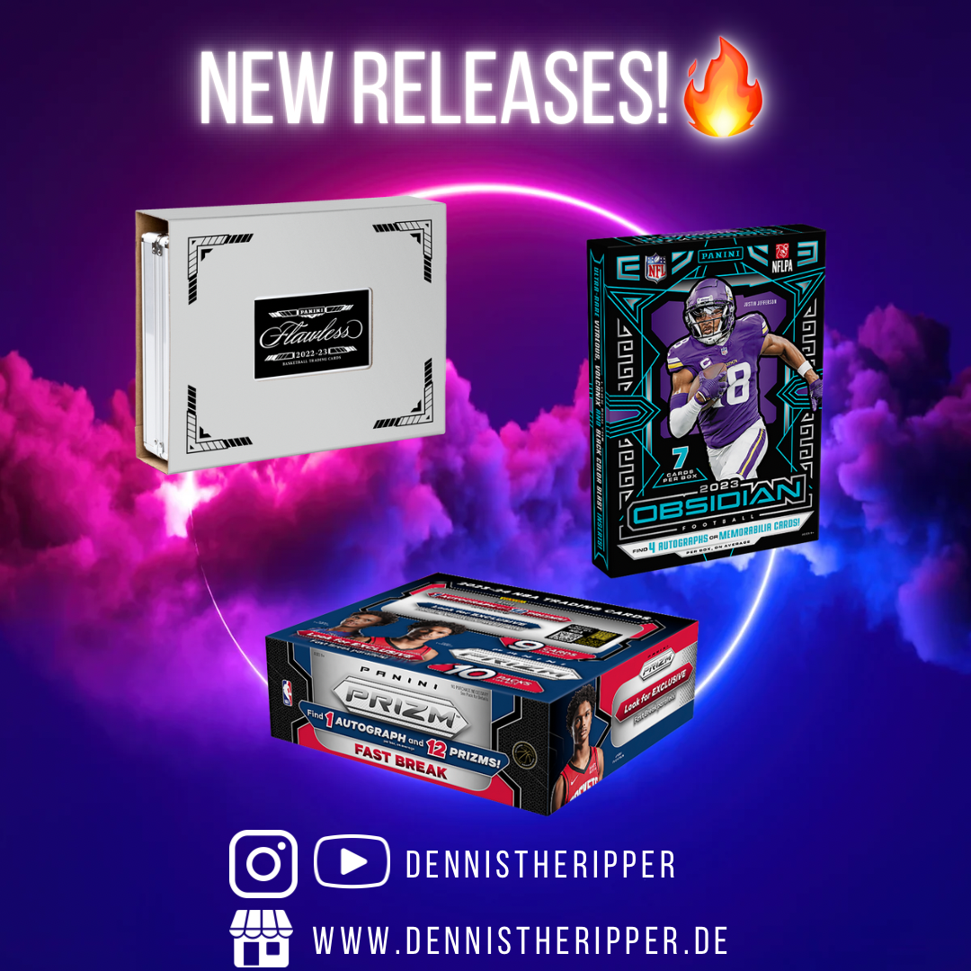 Panini America Flawless Basketball 22/23, Prizm Fast Break 23/24 & Obs