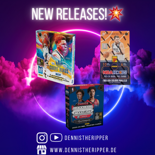 New Release Court Kings, Hoops T-Mall & Prizm Choice Hobby Box Basketball Hobby!