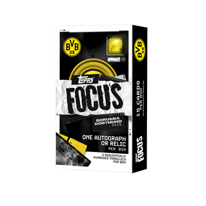 2025/26 Topps Focus BVB Borussia Dortmund Box