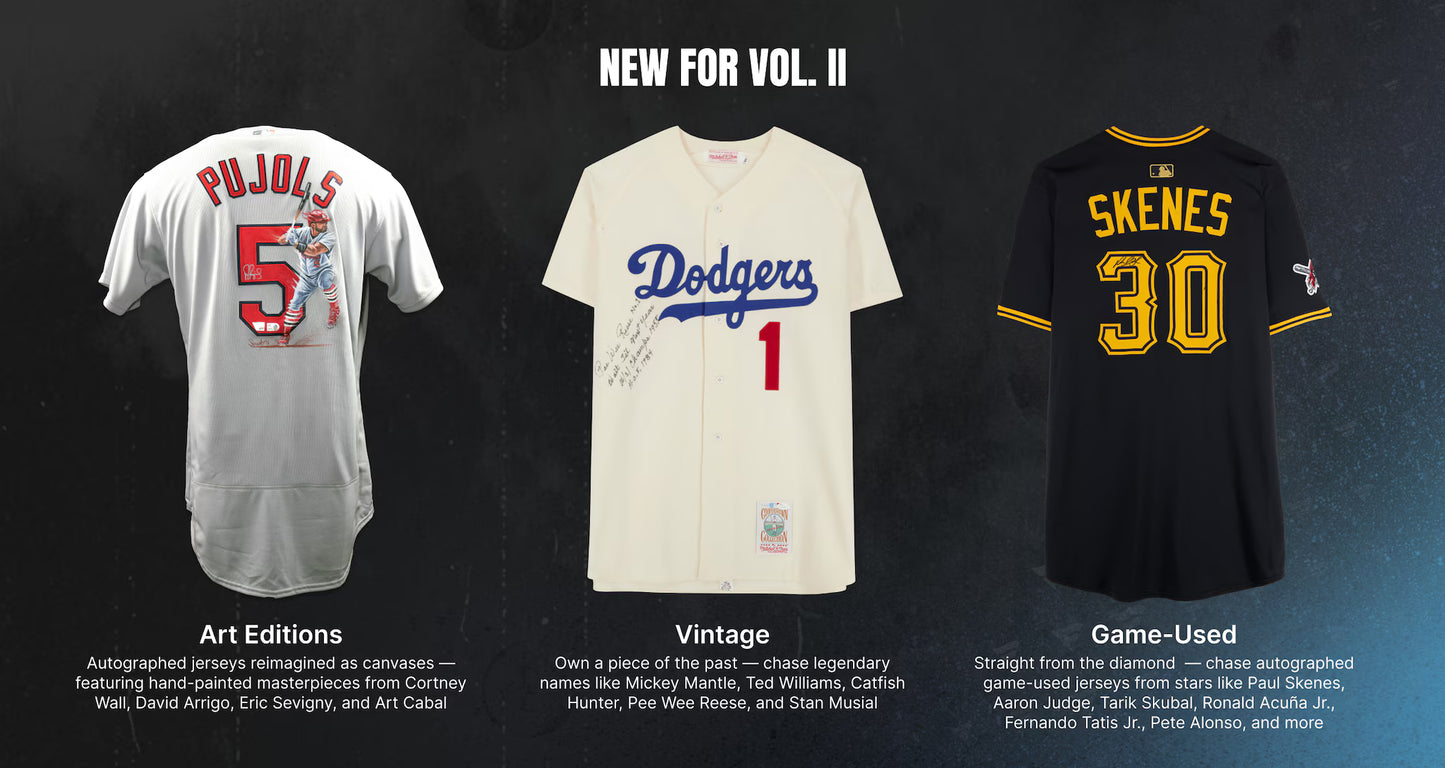 2025 Under Wraps MLB Jerseys Vol. II