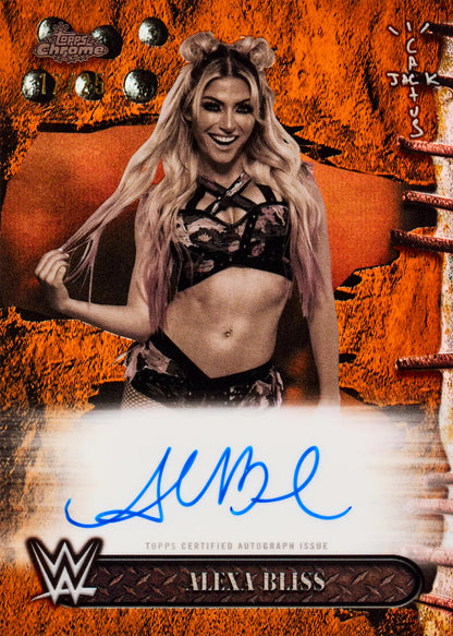2025 Topps Chrome WWE x Cactus Jack Hobby Box