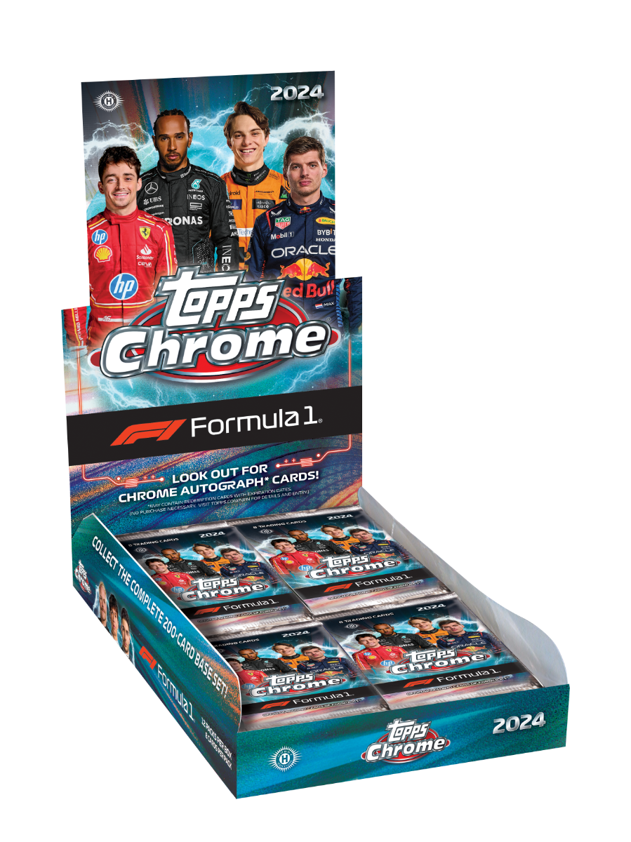 2024 Topps Chrome Formula 1 Hobby Box