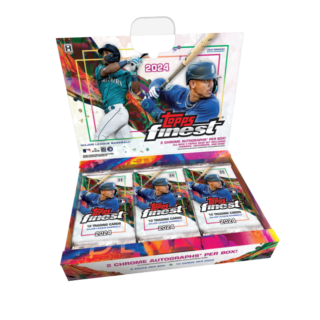 Topps Finest MLB Baseball 2024 Hobby Box
