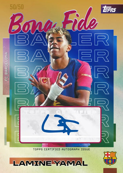 2025-2026 Topps FC Barcelona Team Set