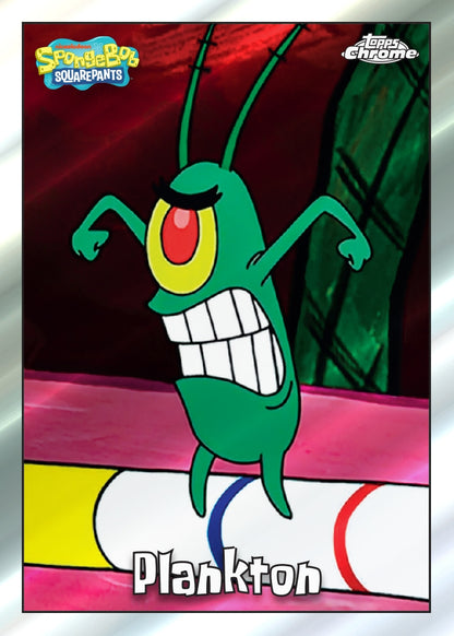 2025 Topps Chrome Spongebob Hobby Box