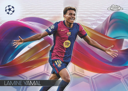 2024/25 Topps Chrome UEFA Club Competitions Hobby Box