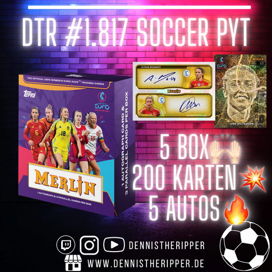DTR #1817 UEFA Womens Soccer PYT Group Break
