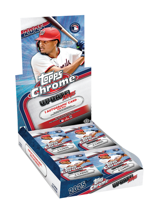 2025 Topps Chrome Update MLB Baseball Hobby Box