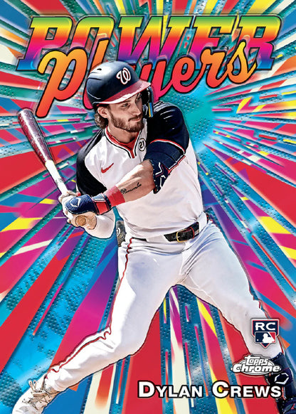 2025 Topps Chrome MLB Baseball Value Blaster Box