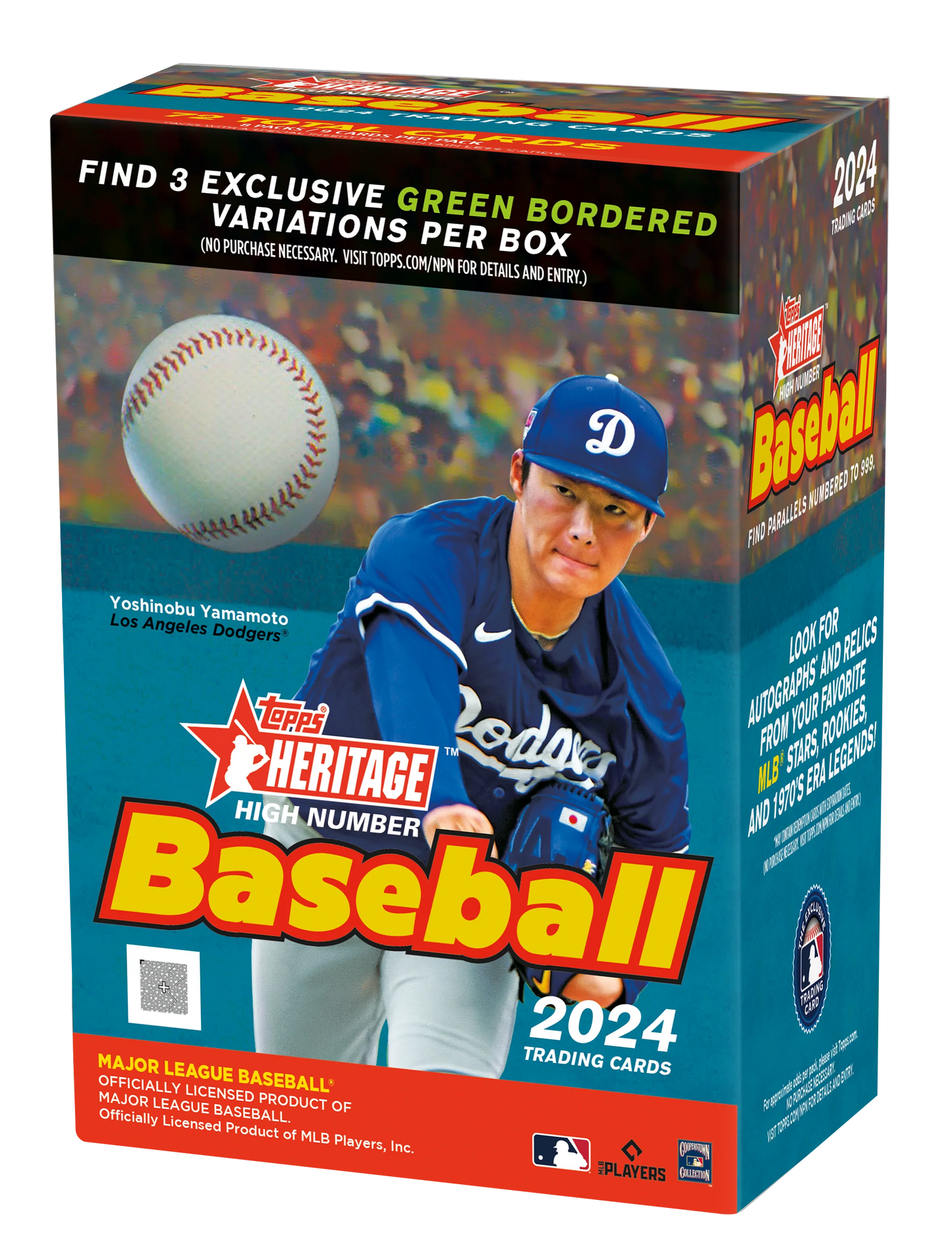 2024 Topps Heritage High Number MLB Baseball Value Box